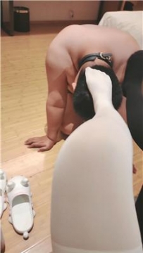 【调教视频】【小琪】双S-黑丝白丝玩贱奴 JS260413-51