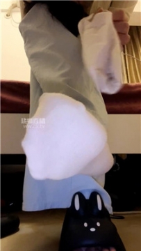 【第一视角】【婉婉】白袜裸足凉拖    260220-14
