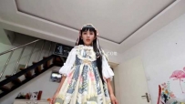 27457  [芊芊] 洛丽塔旋转碾踩小龙虾