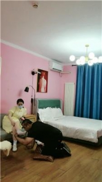 【调教视频】【甜音】清理脏鞋-肉丝脚踩踏 JS250801-24