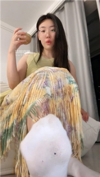 【第一视角】【夏主】白袜香水培养绿帽    250612-11