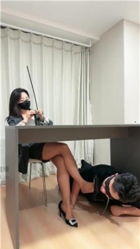 【调教视频】【辣姐】白领S羞辱偷懒下属狗 JS251010-47