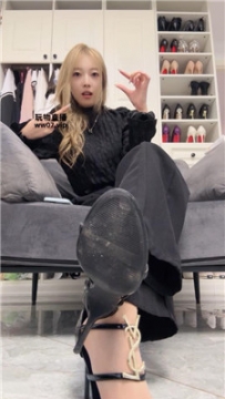 【第一视角】【酒鸽】库里斯凉高跟    250519-8