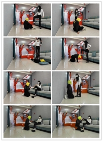 【精神小妹思思】春节暴力调教小虎28分