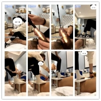 【绝美明月女神】7月最新隔板踩DD玩马眼狂吐40分
