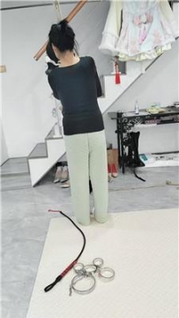 【调教视频】【宝宝大人】五花大绑铁链囚禁奴隶 JS241226-17