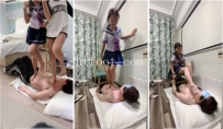 AC2755 【萝莉酱】水手服双马尾萝莉的戏谑