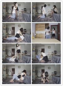 【贝琳】闷死偷内衣的贼（胸闷、踢裆、高跟鞋踩脸）