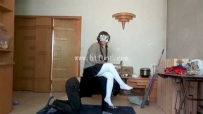 21105 在小莜的白丝脚下爬行-骑乘踩头