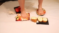 （寿司忍者）美女食物踩踏合集第二弹 35部   JS260430~2