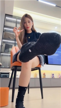 【第一视角】【芭妮】黑棉袜除臭专场寸止炸    250722-6