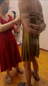 【调教视频】【海月】体验五花大绑【双视角版】 JS250817-8