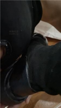 【调教视频】【沐沐大大】藤条威胁/清理脏长靴白袜/踩踏 JS241211-24