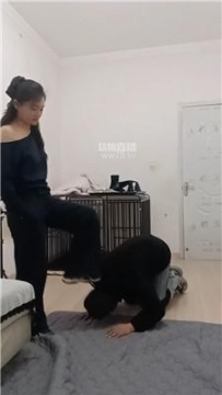 【调教视频】【洛芊s】酸臭黑丝脚玩奴 JS260324-27