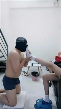 【调教视频】【鹿S】白袜诱惑羞辱-玉足舔 JS250604-10