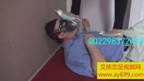3787 美女穿蓝白色鱼嘴鞋的践踏和玩弄