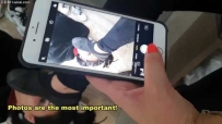 29218  MF女女-女孩面试模特却被考官变成办公室门口的擦鞋垫！闻舔臭脚用脸擦鞋底！