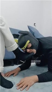 【调教视频】【冷魅女主】黑棉袜玩家奴 JS260114-2