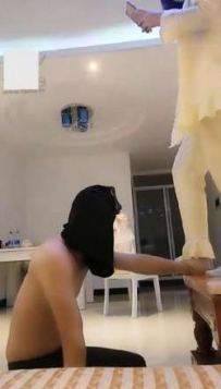11766（长篇）长春毒心奶奶S残暴虐残疾狗践踏踢踹舔脚辱骂