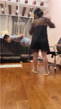 【调教视频】【海月】体验吊绑刑 JS250802-10