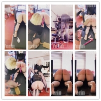 【绝美青花女神】五月最新暴打母狗口舌训练92分
