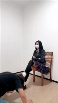 【调教视频】【胖虎】JK素人小主白袜虐 JS260125-8