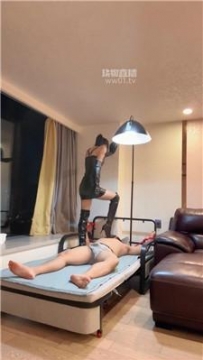 【调教视频】【多多】捆绑固定-高跟长靴碾压踩 bf58089