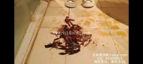 34619  阿离粉色蝴蝶结lo鞋踩爆小龙虾