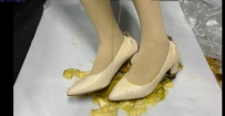 裸色高跟踩香蕉淋酸奶  JS251101~8